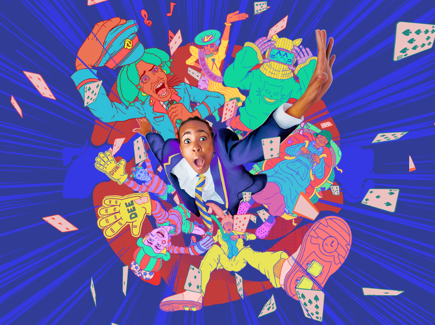 A collaborative take on Alice in Wonderland by Lyn Gardner cover photo