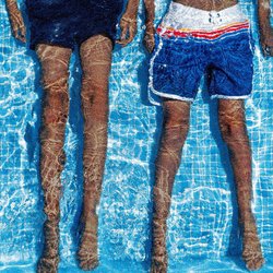 Brown Boys Swim
