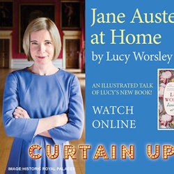 Lucy Worsley Presents and illustrated talk of her book ‘Jane Austen at Home’