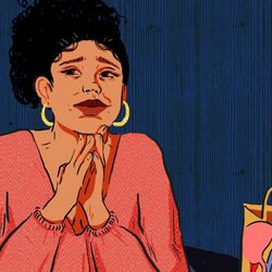 Patricia Gets Ready (for a date with the man that used to hit her)